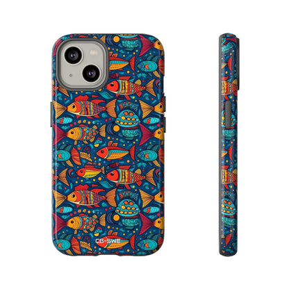Fish Dance Joyfully - iPhone Case