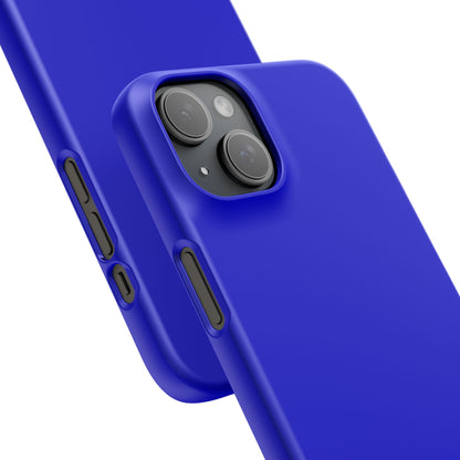 Mittelblaues iPhone 15 - Schlanke Handyhülle