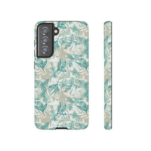 Light Green Leaf - Protective Phone Case