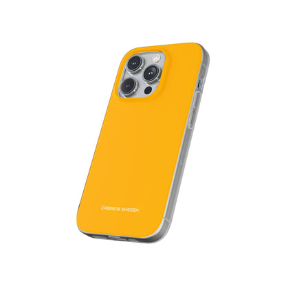 Amber Yellow - Flexi iPhone 14 Phone Case