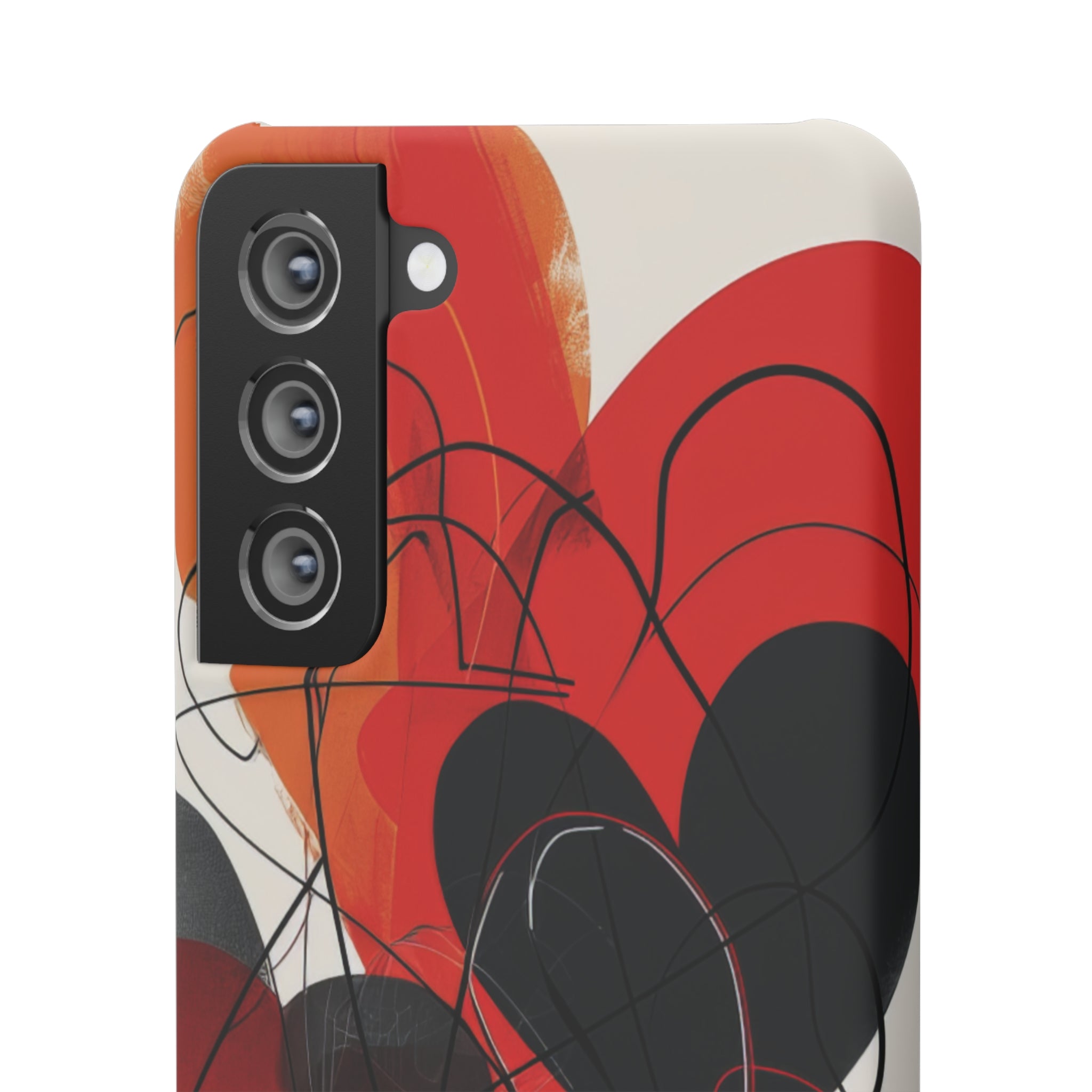 Fiery Hearts | Slim Phone Case for Samsung