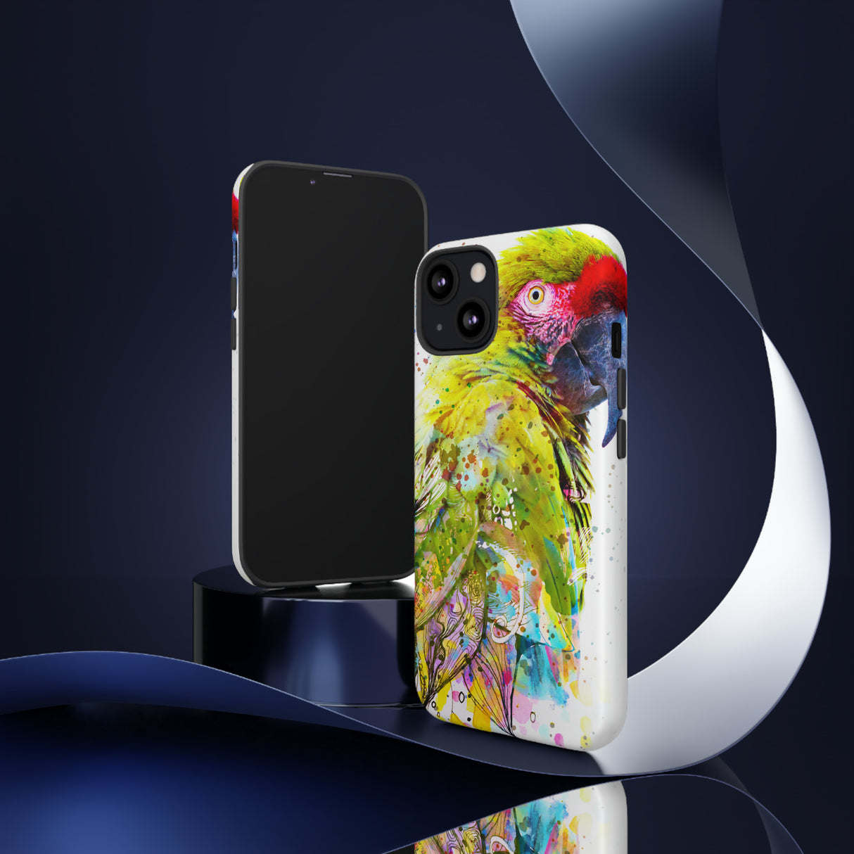 Colorful Parrot - Protective Phone Case