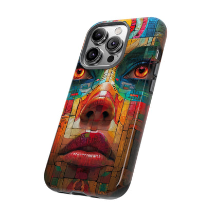 Cultural Geometric Treasures - Protective Phone Case