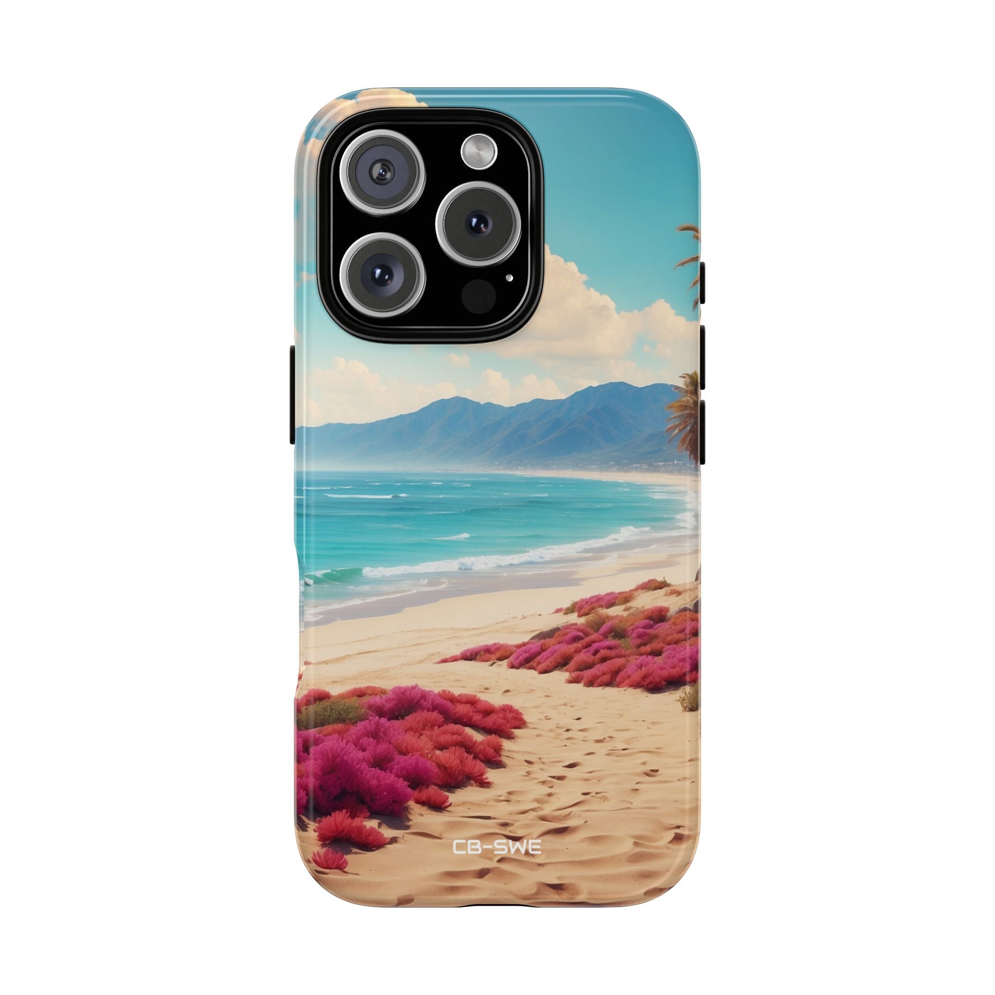 Footprints Trace Sand - iPhone Case