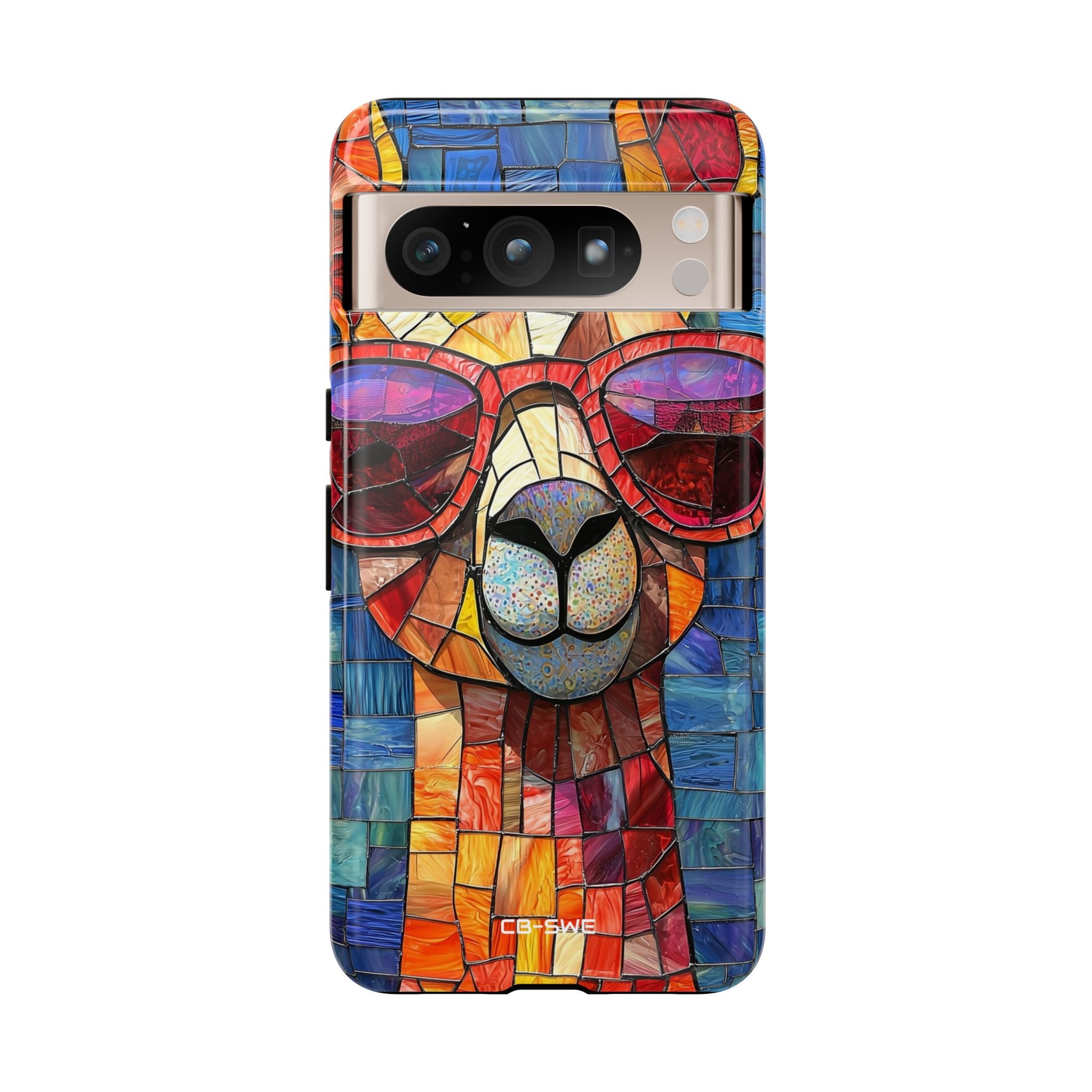 Llama Wears Sunglasses - Google Pixel Case