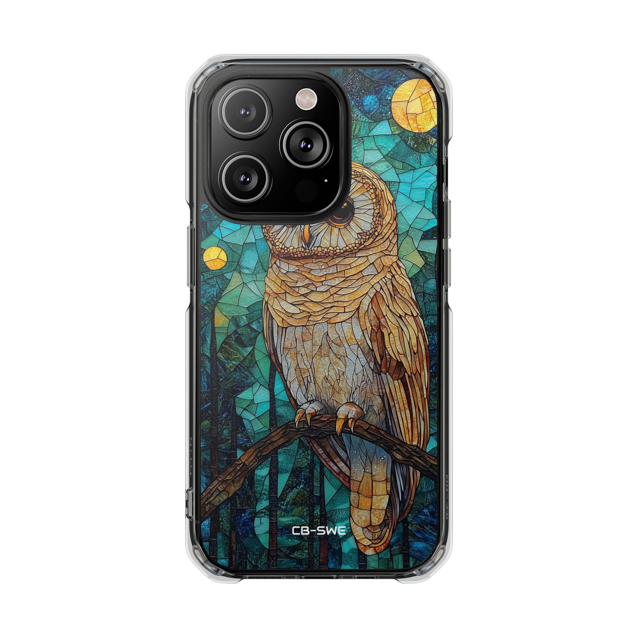 Celestial Owl Gaze iPhone Case - Impact