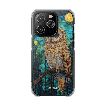 Celestial Owl Gaze iPhone Case - Impact