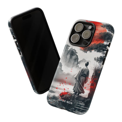 Sunlit Sentinel iPhone 15 Pro Case - Tough