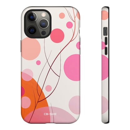 Circles Embrace Lines - iPhone Case