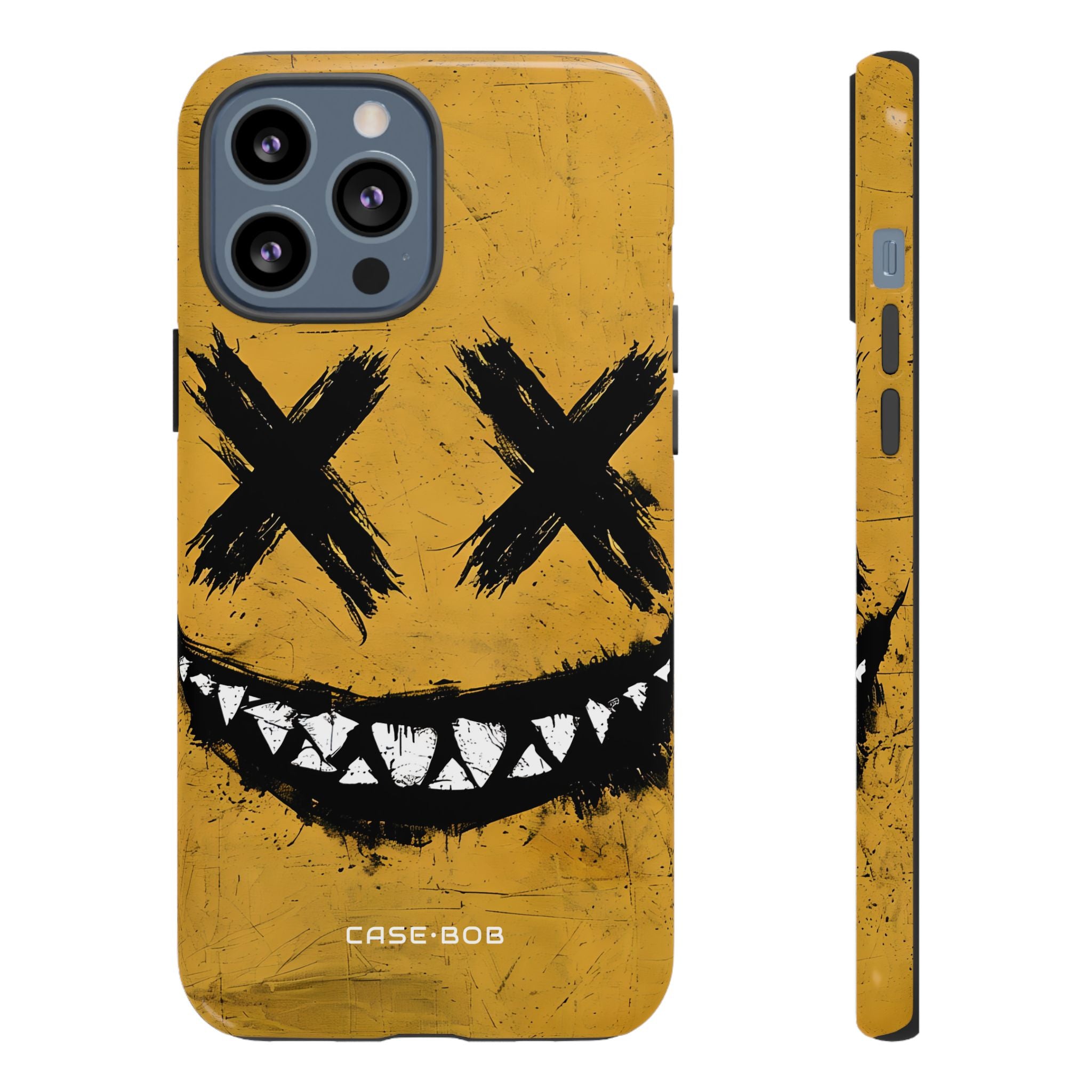 Jagged Smile Yellow iPhone 13 Pro Max Case - Tough