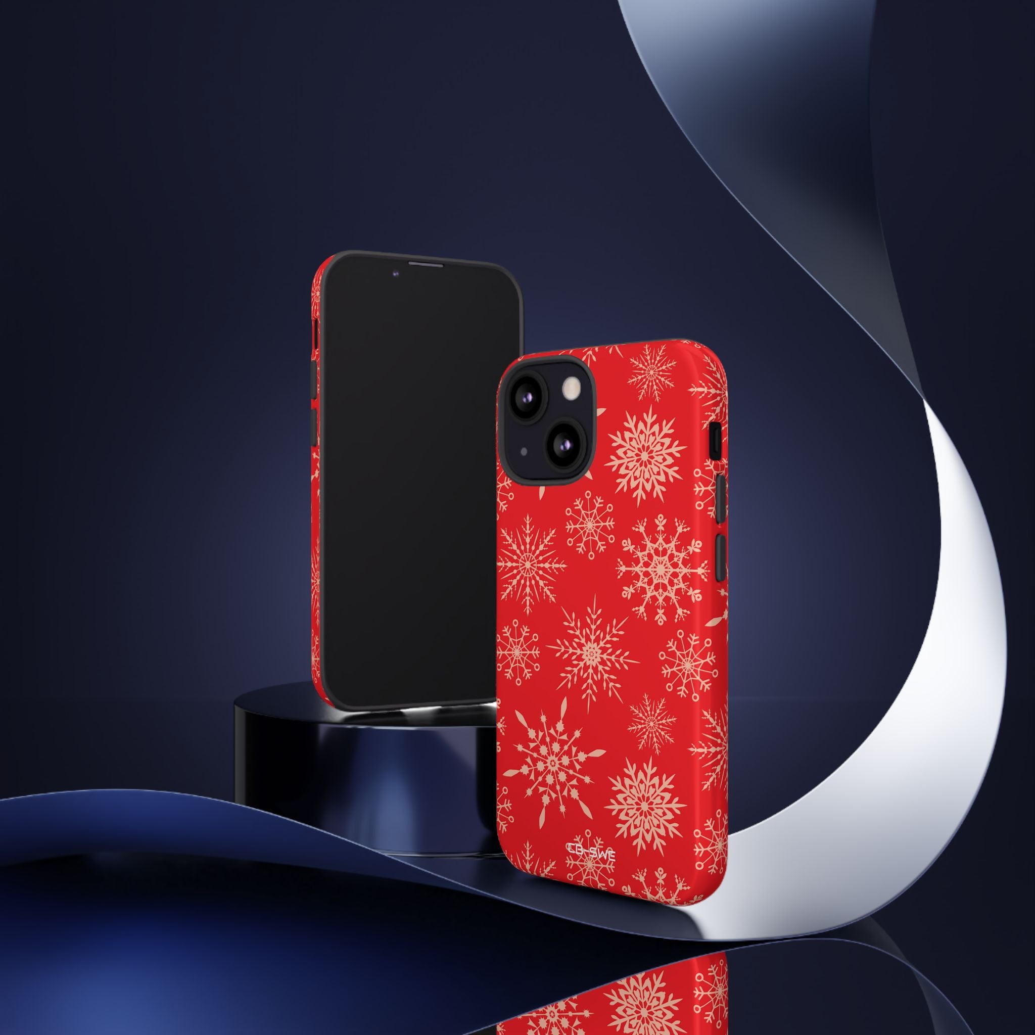 Snowflakes Dance Bright - iPhone Case