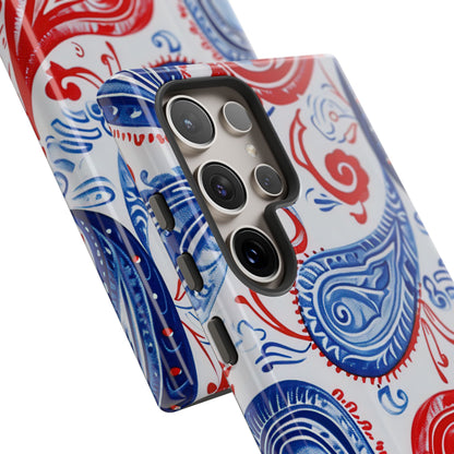 Vibrant Paisley Swirls Samsung S24 - Tough