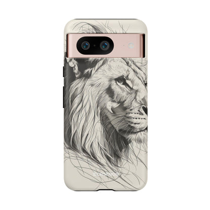 Majestic Lion: Minimalist Elegance - for Google Pixel 8