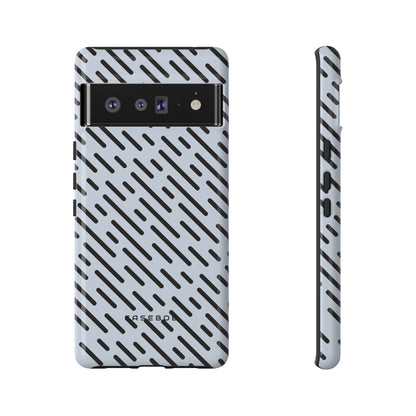 Monochrome Dash - Protective Phone Case