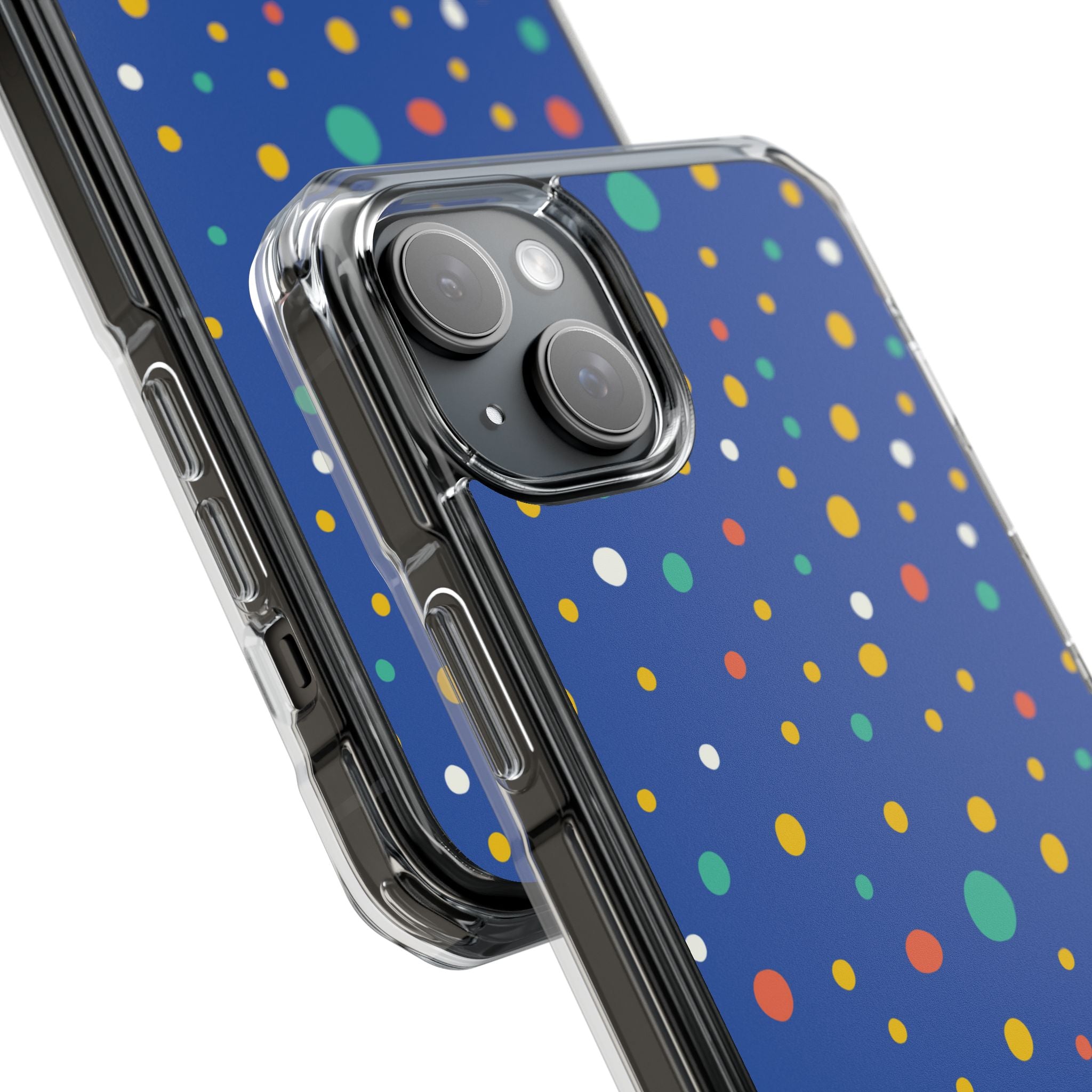 Colorful Dots Dance iPhone Case - Impact