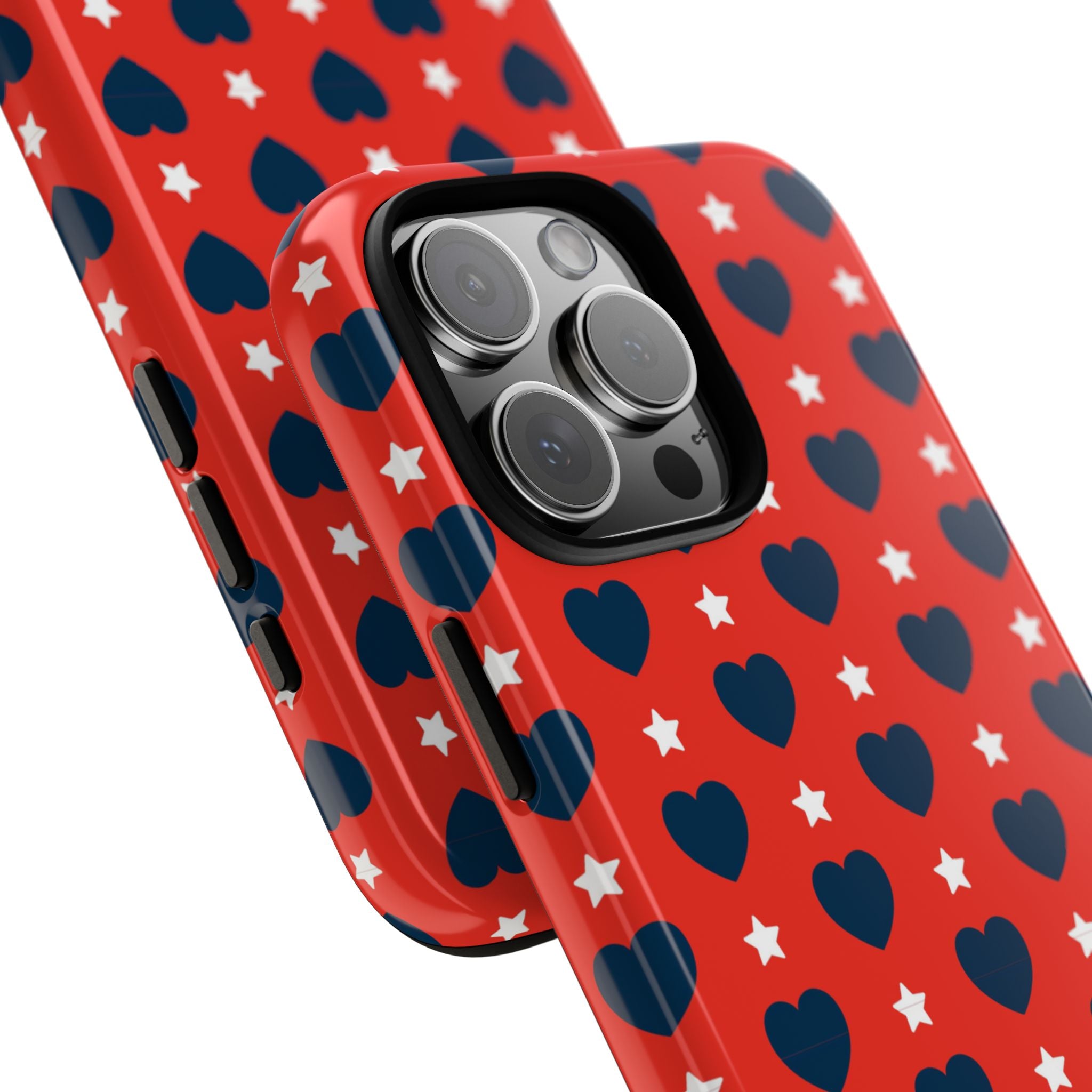 Hearts Dance Bright - iPhone Case