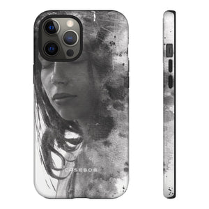 Portrait Lady Phone Case - Protective - Protective Phone Case