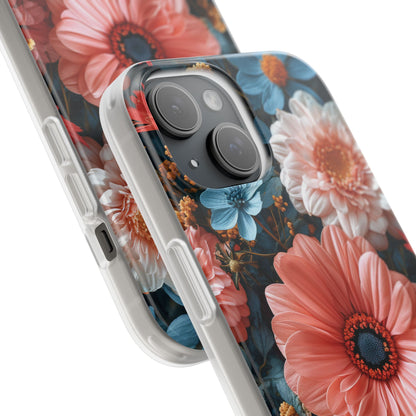 Surreal Floral Harmony iPhone 15 - Flexi Phone Case