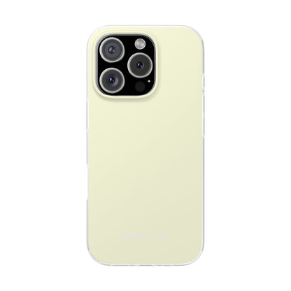 Pastel Yellow - Flexi iPhone 16 Phone Case