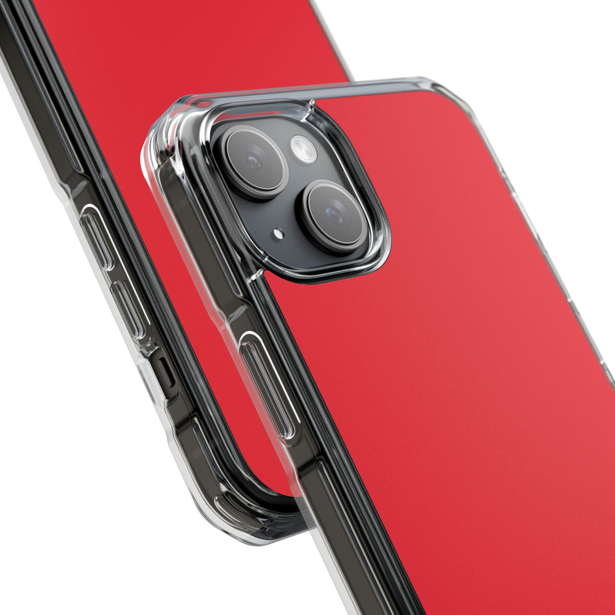 Imperial Red | Phone Case for iPhone (Clear Impact Case - Magnetic)