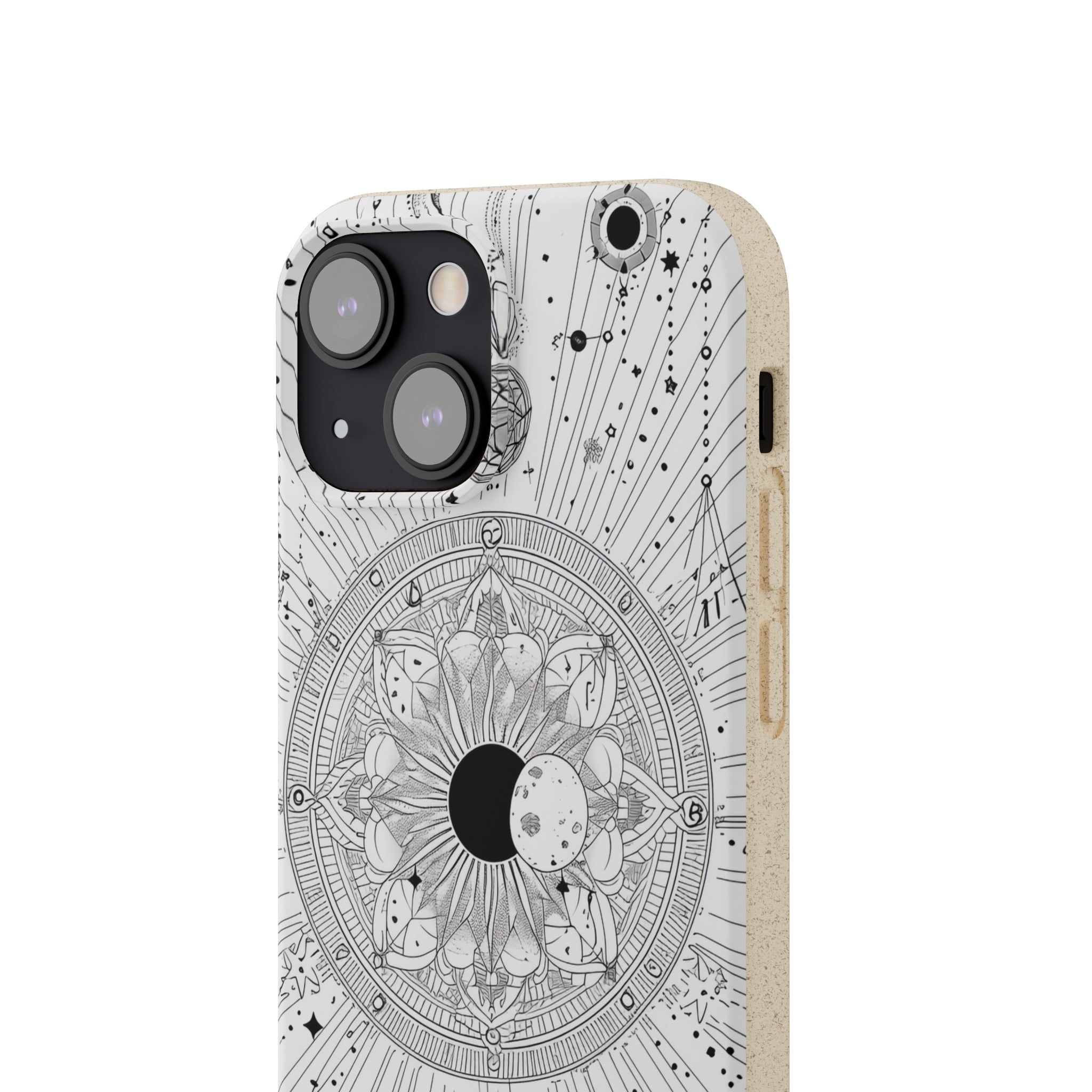 Celestial Mandala Mystique | Biodegradable Phone Case