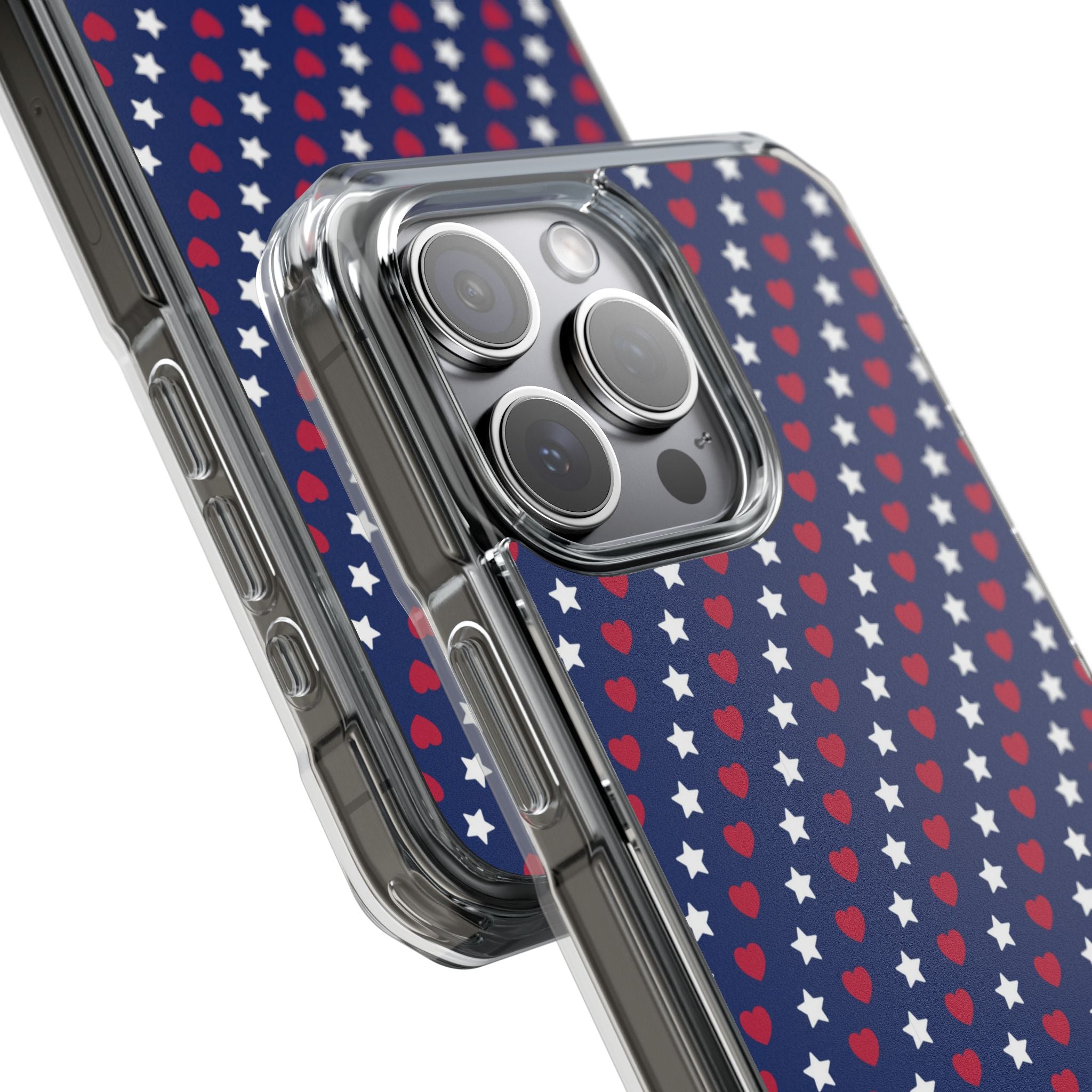 Hearts Twinkle Bright iPhone Case - Impact