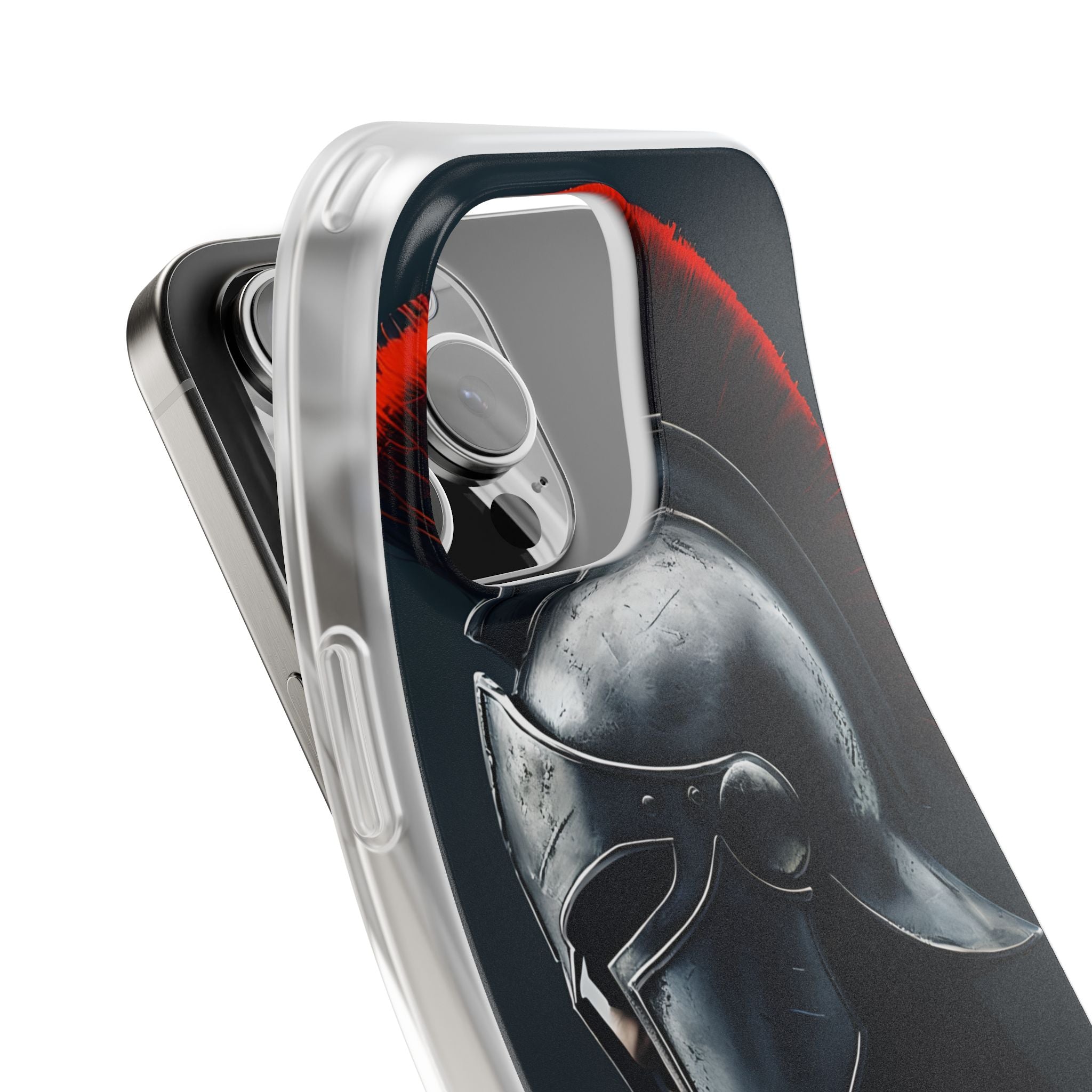 Silver Centurion iPhone 16 Pro Max Case - Soft