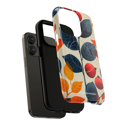 Autumn Nature Pattern - Tough + MagSafe® iPhone 14 Phone Case