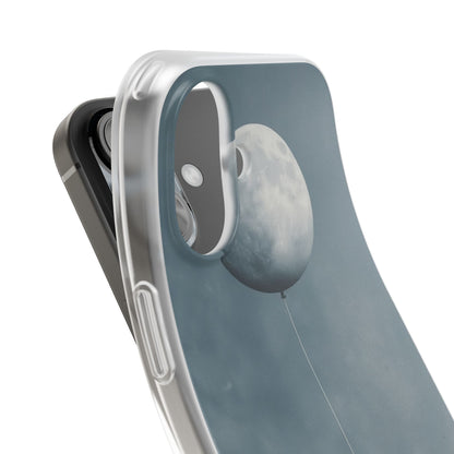 Moon Balloon iPhone 16 Case - Soft