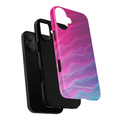 Gradient Oceanflow Waves iPhone 16 - Tough Phone Case