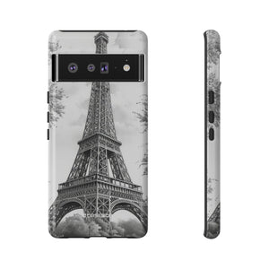 Parisian Monochrome Majesty | Protective Phone Case for Google Pixel