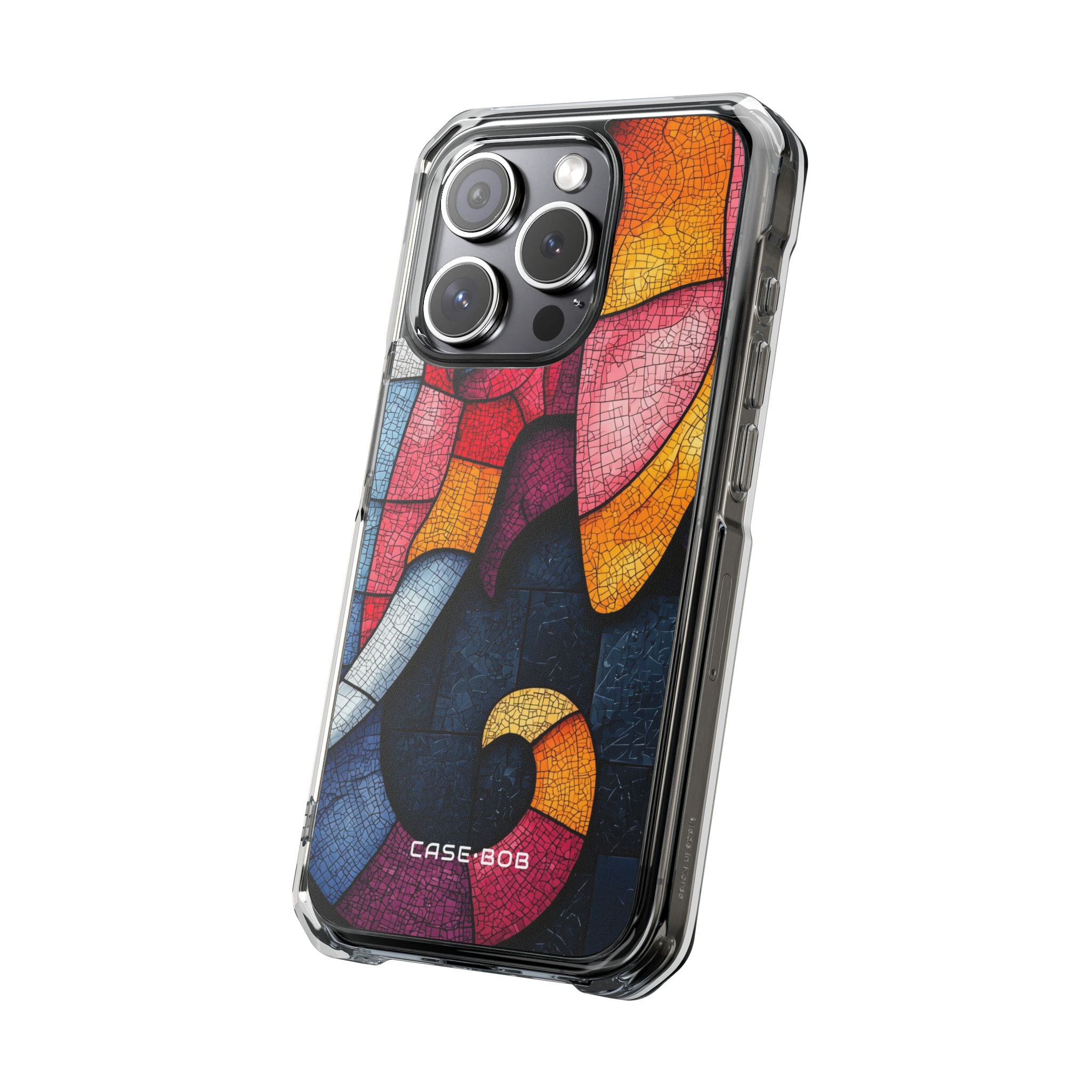 Elephant Mosaic iPhone 15 Pro Case - Impact