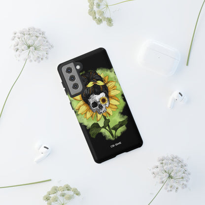 Sunflower Skull Fusion - Samsung Case