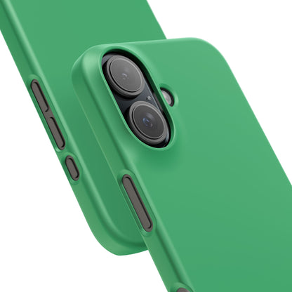 Medium Sea Green iPhone 16 - Slim Phone Case