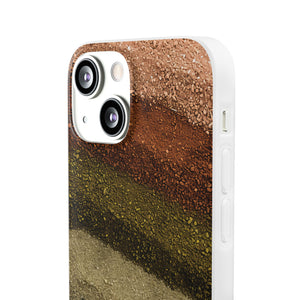 Earth Tone Pattern | Phone Case for iPhone (Flexible Case)