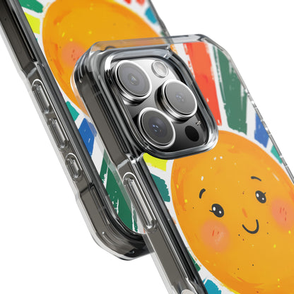 Radiant Smiling Sun iPhone Case - Impact