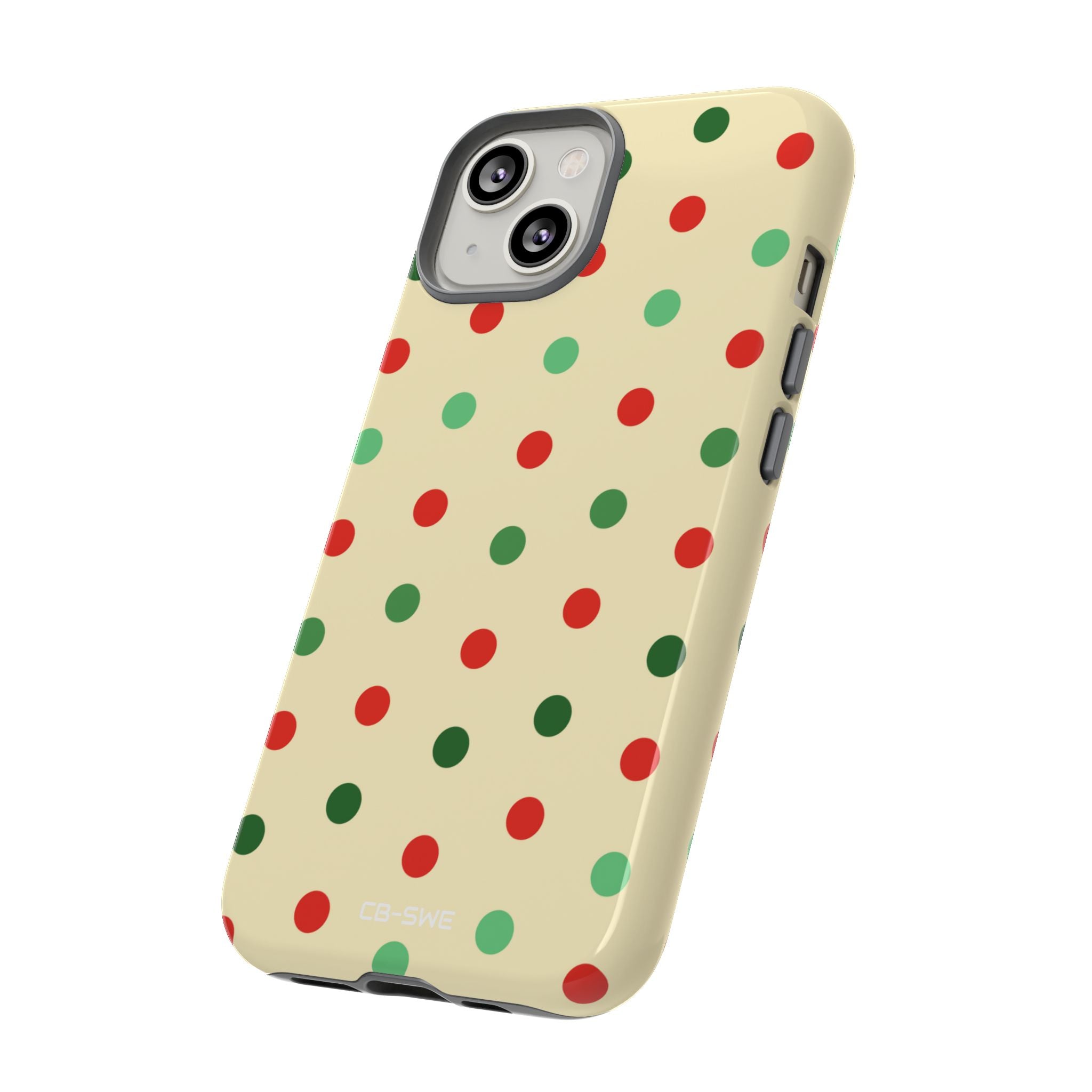 Colorful Dots Dance - iPhone Case