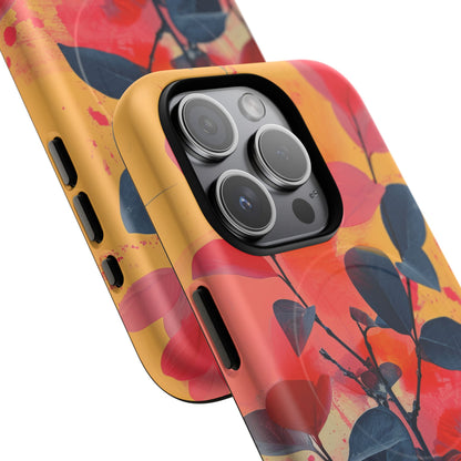 Vivid Floral Harmony iPhone 15 | Tough+ Phone Case