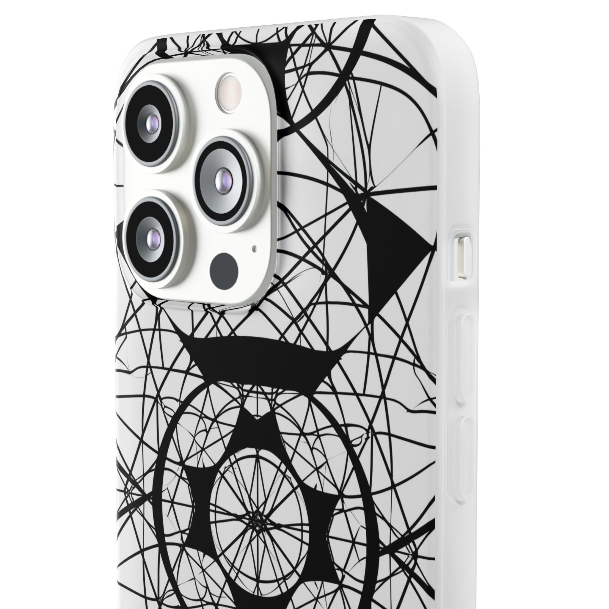 Geometric Hypnosis | Flexible Phone Case for iPhone