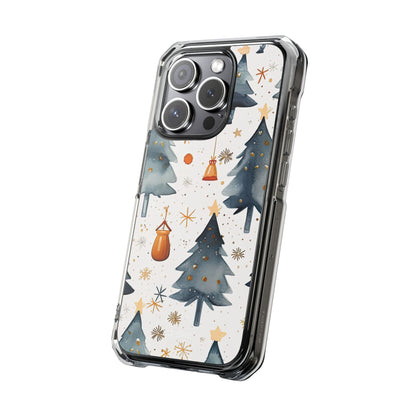 Christmas Trees Dance iPhone Case - Impact