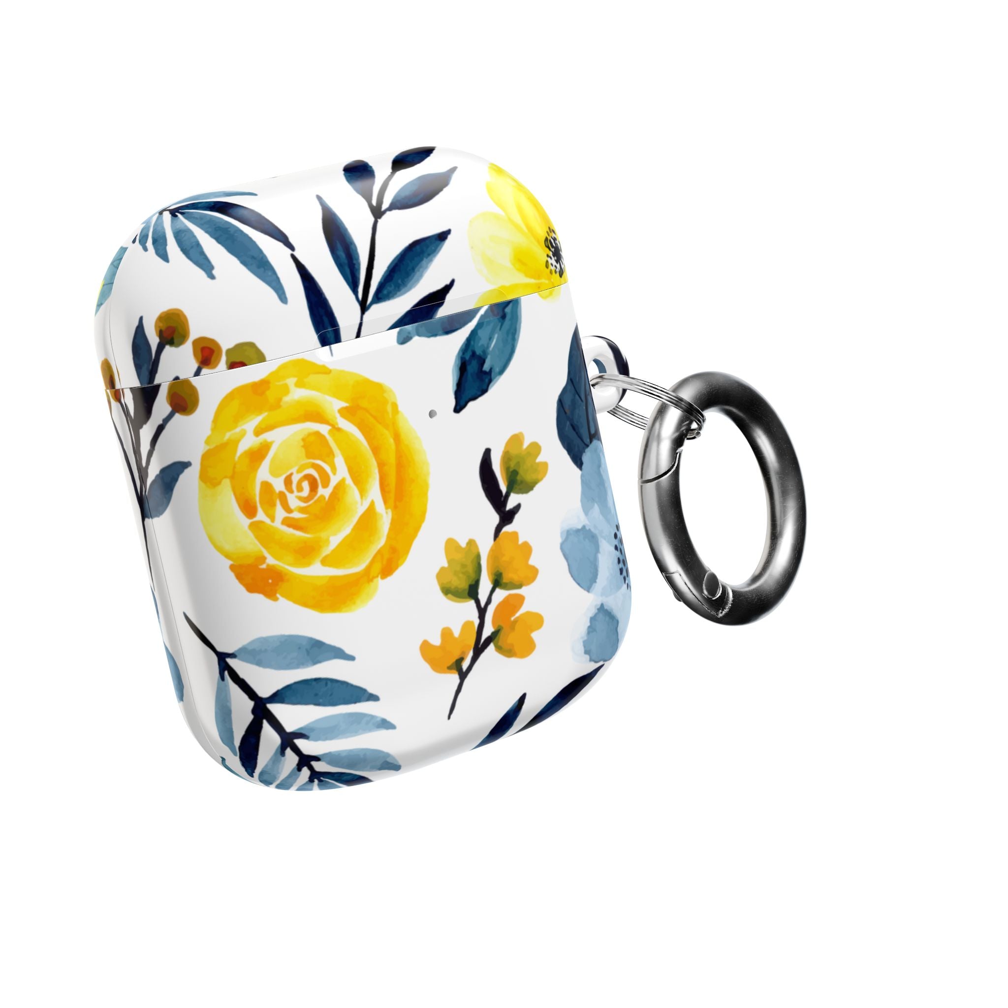 Yellow Blue Blossoms - AirPods Cover