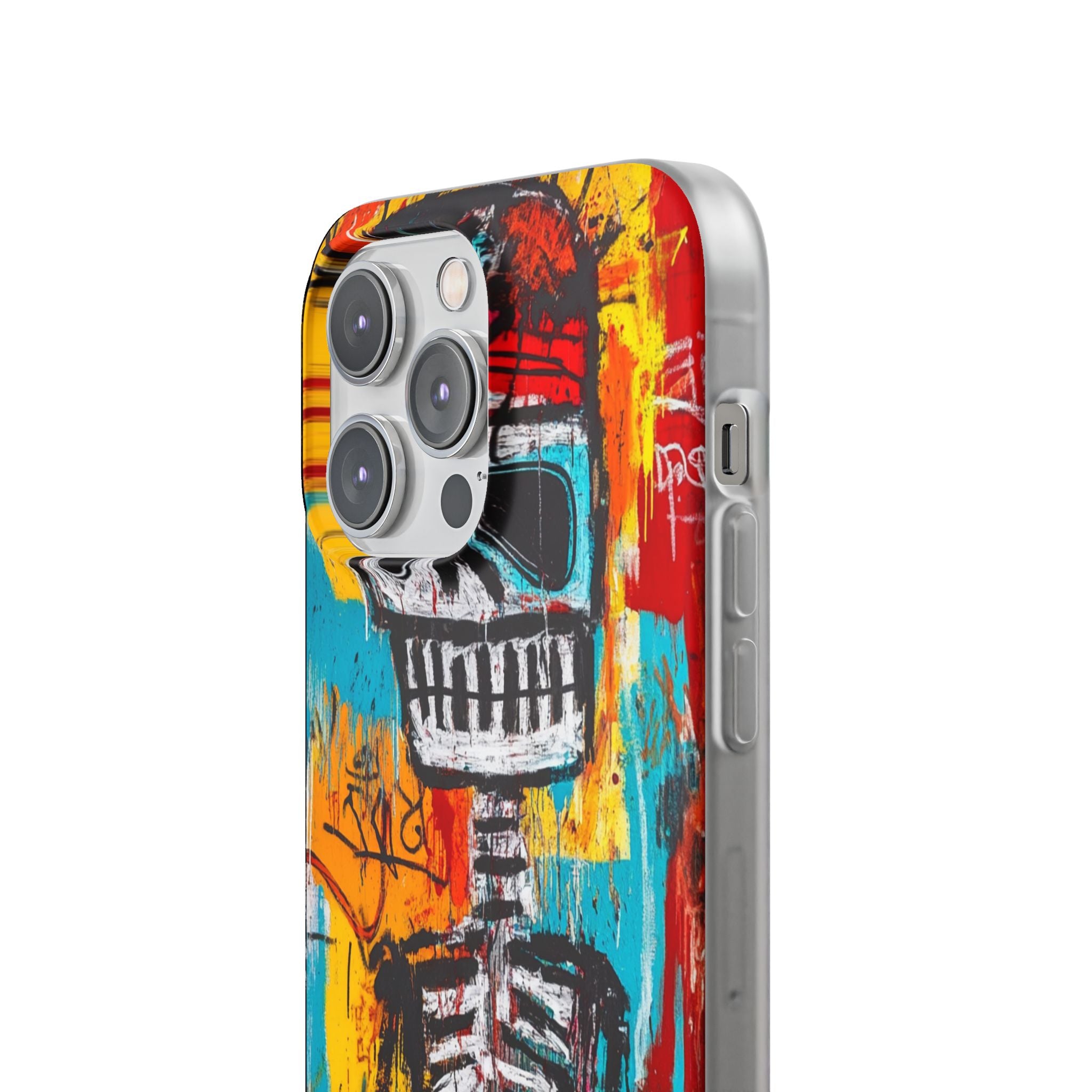 Skeleton Riot iPhone 14 Pro Max Case - Soft