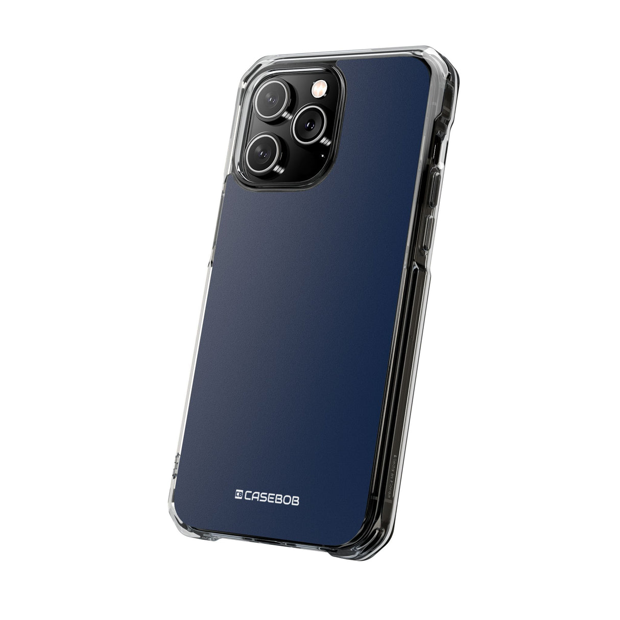 Oxford Blue | Phone Case for iPhone (Clear Impact Case - Magnetic)