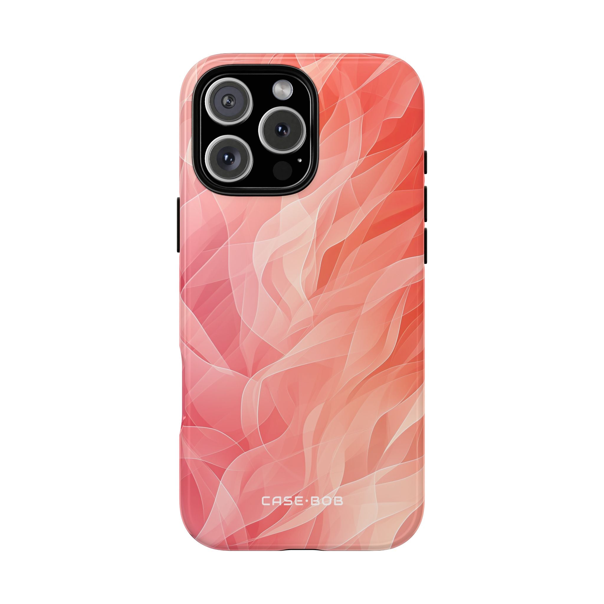 Peach Wave Drift iPhone 16 Pro Max Case - Tough