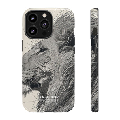 Majestic Lion Profile iPhone 13 - Tough