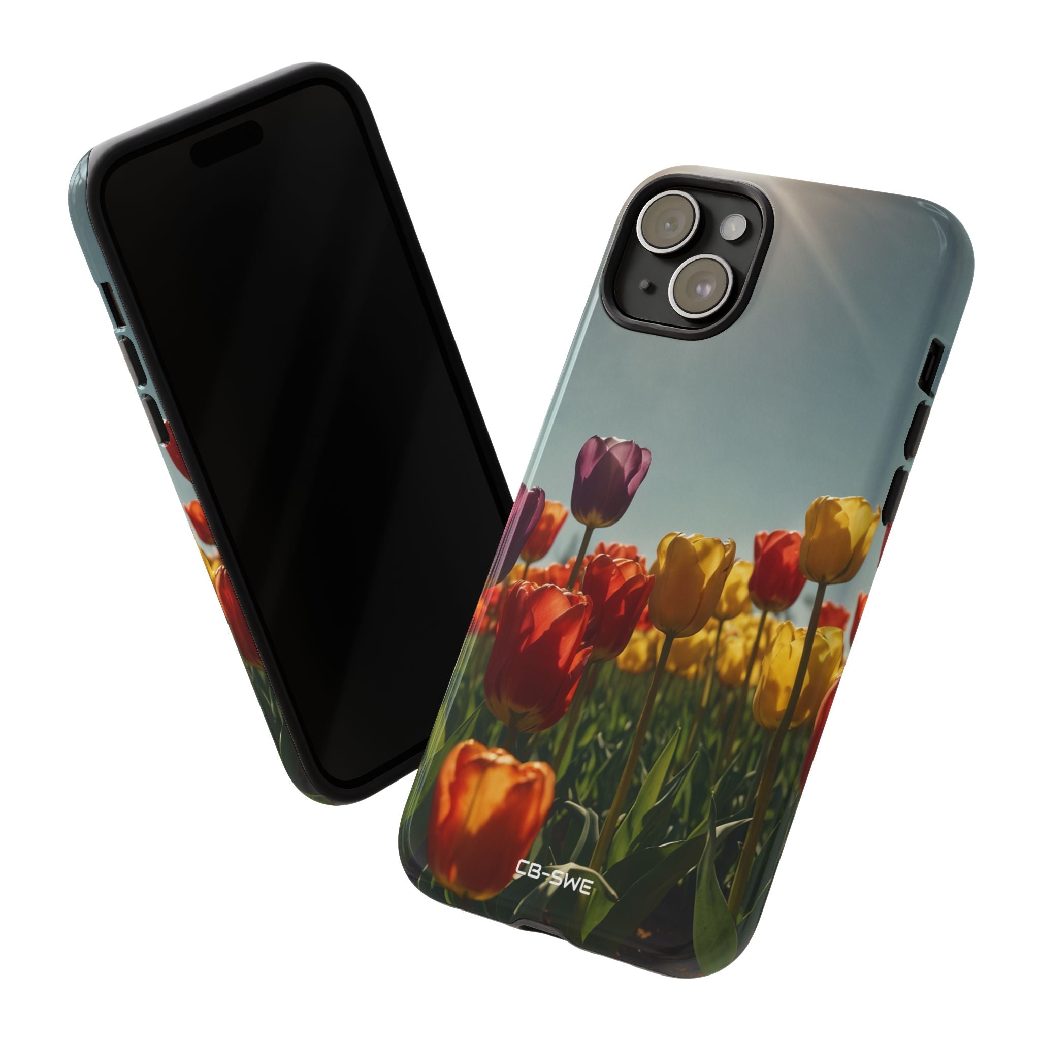 Tulips Embrace Sunlight - iPhone Case