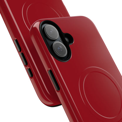 Ruby Red - Tough + MagSafe® iPhone 16 Phone Case