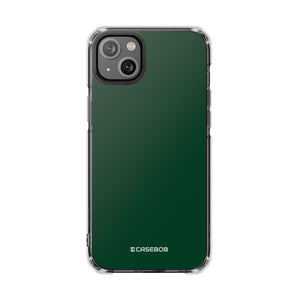 British Racing Green | Handyhülle für iPhone (Clear Impact Case – magnetisch) 