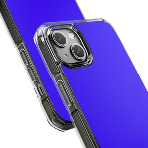 Ultramarinblau | Handyhülle für iPhone (Clear Impact Case – magnetisch)