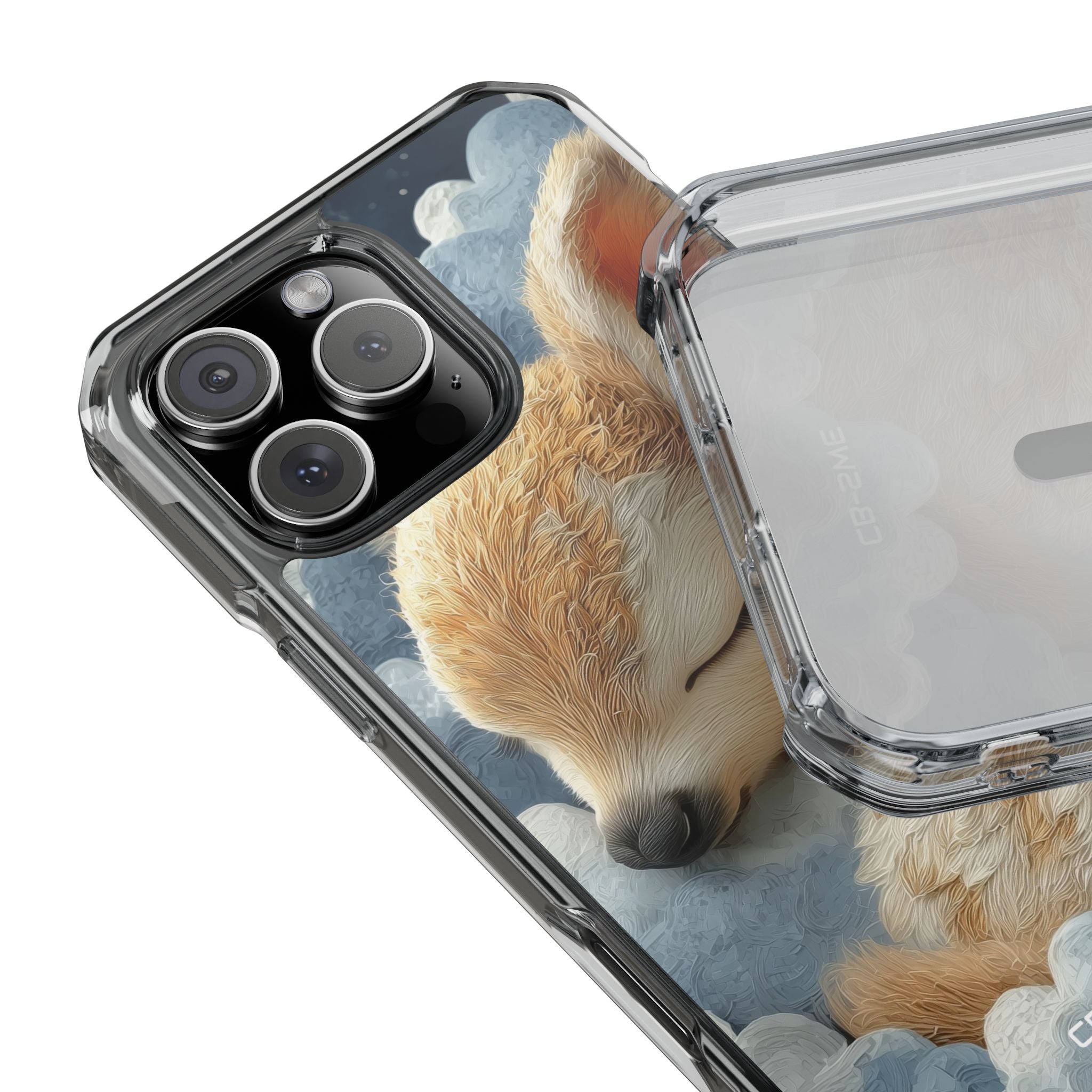 Dreaming Fawn Sleeps iPhone Case - Impact